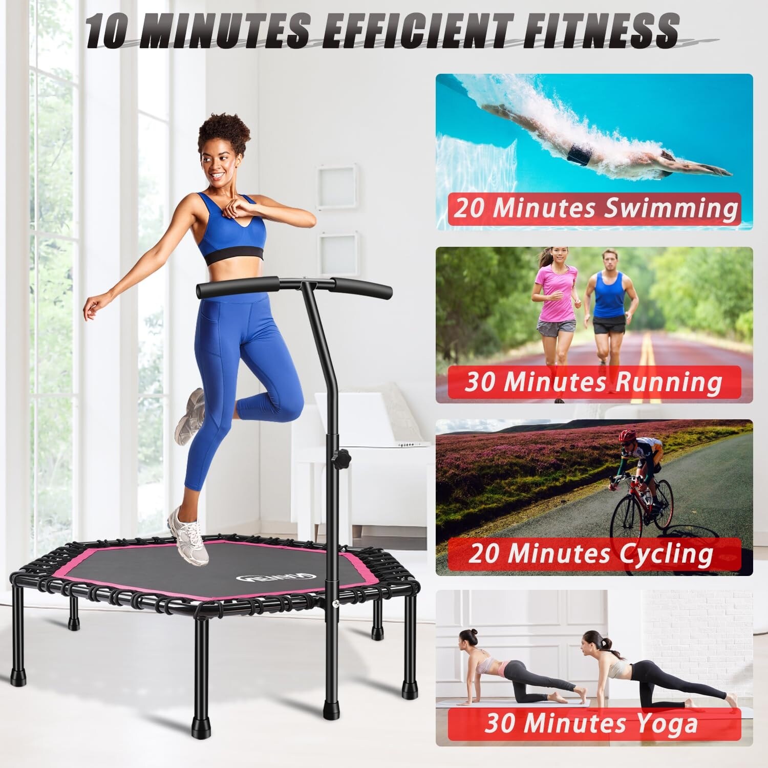 10 minute outlet trampoline workout