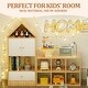 preview thumbnail 3 of 13, Children's Bookshelf with House-Shaped Design,Multi-Functional Storage,Adjustable Placement,Kids Organizer,Easy Assembly & Safe