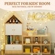preview thumbnail 23 of 38, House-Shaped Children's Bookshelf，Multi-Functional Organizer for Books & Toys