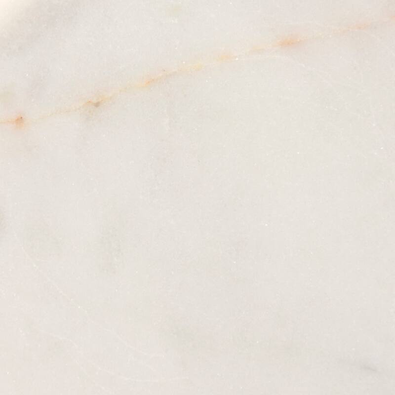 Sophia 5.0 L x 5.0 W x 3.0 H White Marble Set of 2 Wall Hooks