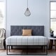 preview thumbnail 7 of 31, Brookside Avery Adjustable Faux Leather Headboard Gray - Full