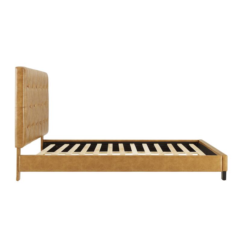 Corvus Somme Tufted Upholstered Platform Bed