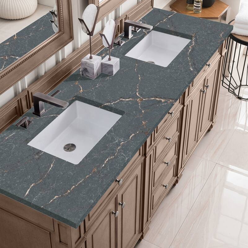 James Martin Vanities 157-V72-FPBL Bristol 72" Free Standing Double