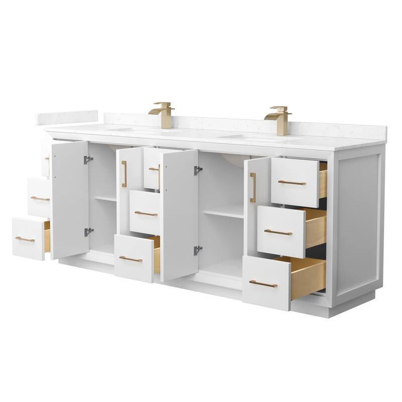 Wyndham Collection WCF414184D-VCA-UNSMXX Strada 84" Free Standing