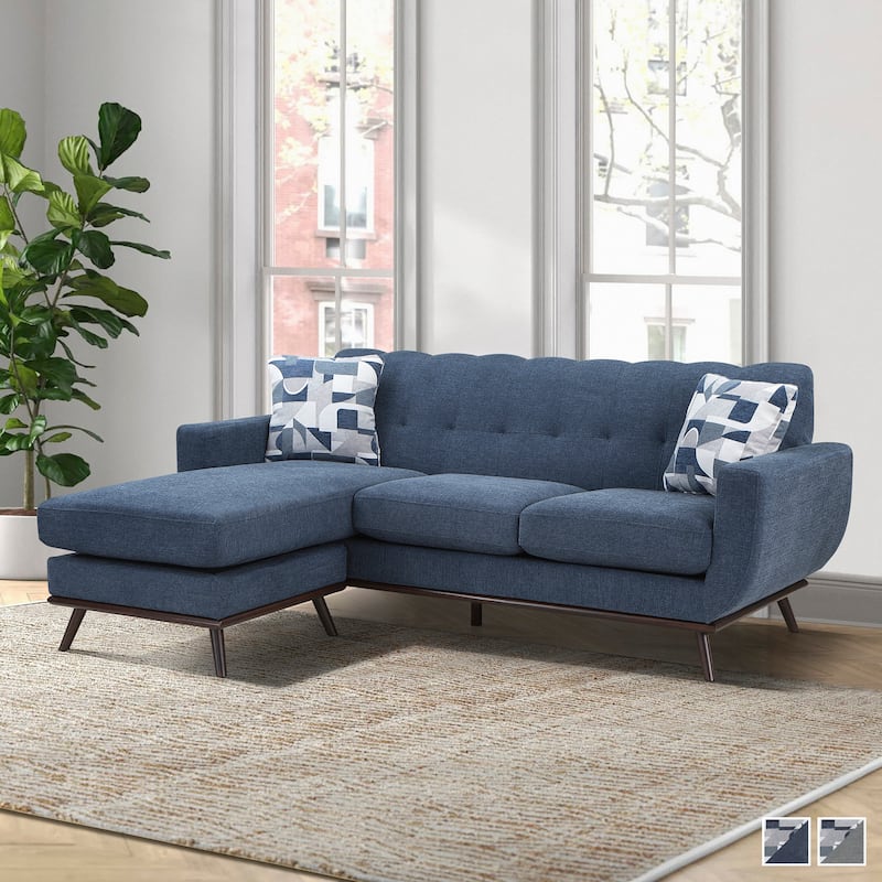 Tarsilla Chenille Reversible Sofa Chaise