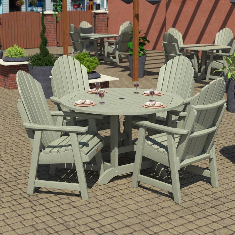 HIGHWOOD Commercial Muskoka 5-Piece Adirondack 48" Dining Set