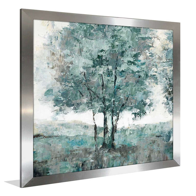 "Teal Sentinel" by Nan I Print on Acrylic