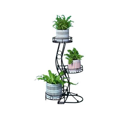 Cocoyard Three Flower Pot Plant Stand. No Assembly Tools Required