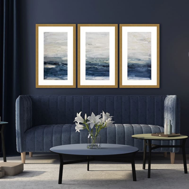 Oceania S/3 Framed Art Under Glass