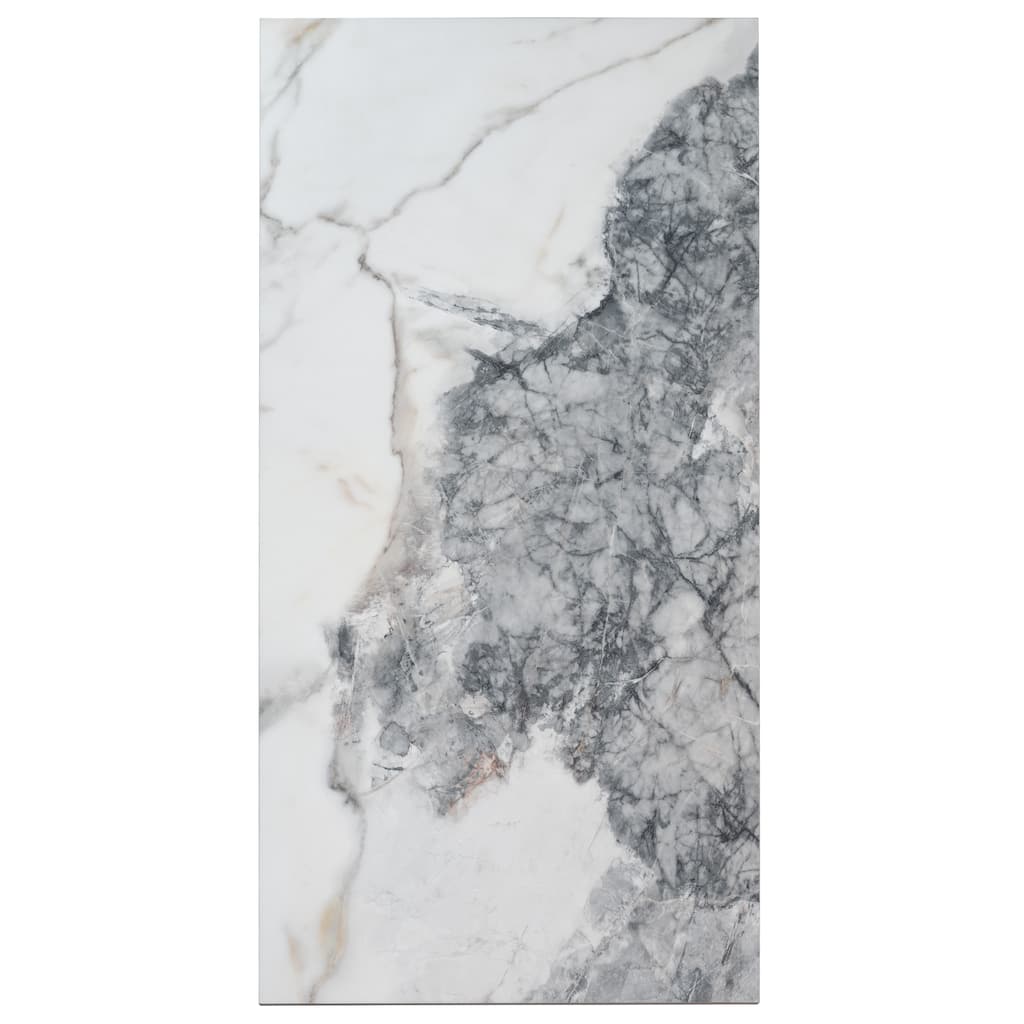 Apollo tile 24" x 48" Pinnacle Matte Soft White with Light Gray Porcelain Tile (15.5 sq ft/case) - 2 Pack