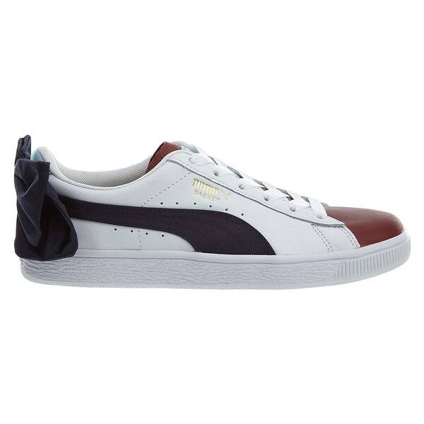 Shop Puma Women S Suede Bow Wn S Sneaker Overstock 28146435