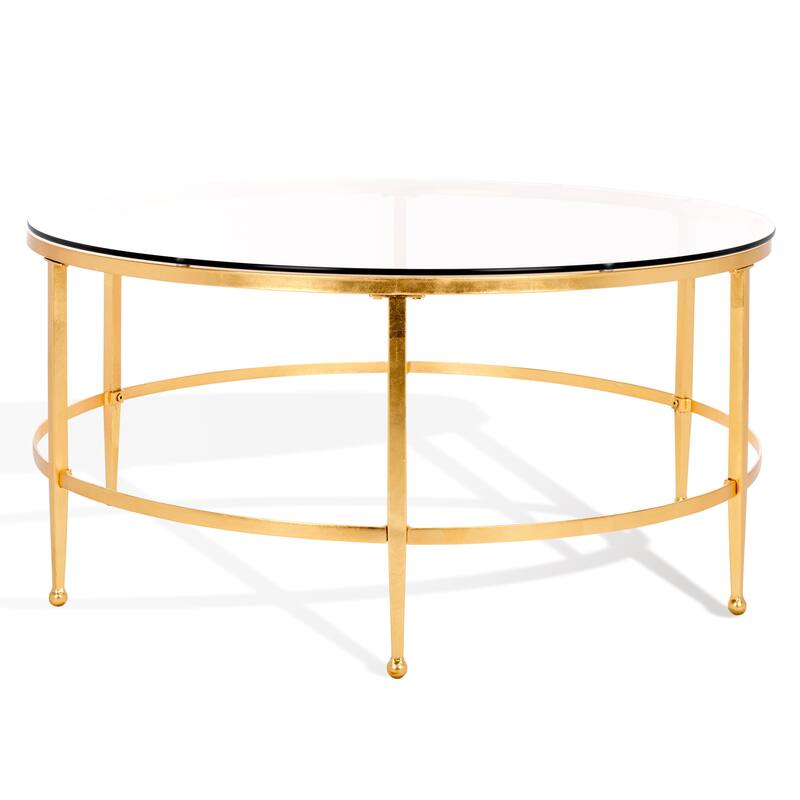 SAFAVIEH Home Edmund Cocktail Table - 40"W x 40"D x 19"H