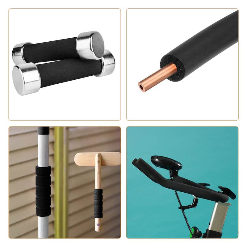 Foam Tubing ID OD Tube Covers for Handle Grip Support Pipe Insulation