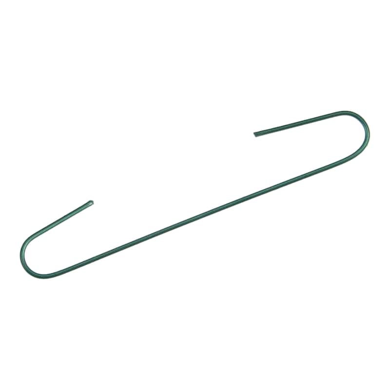 Club Pack of 50 Jumbo Christmas Ornament Hooks 2.5" - Green