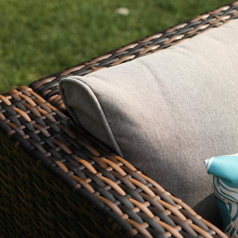 COSIEST Outdoor Patio Furniture Arm Chair