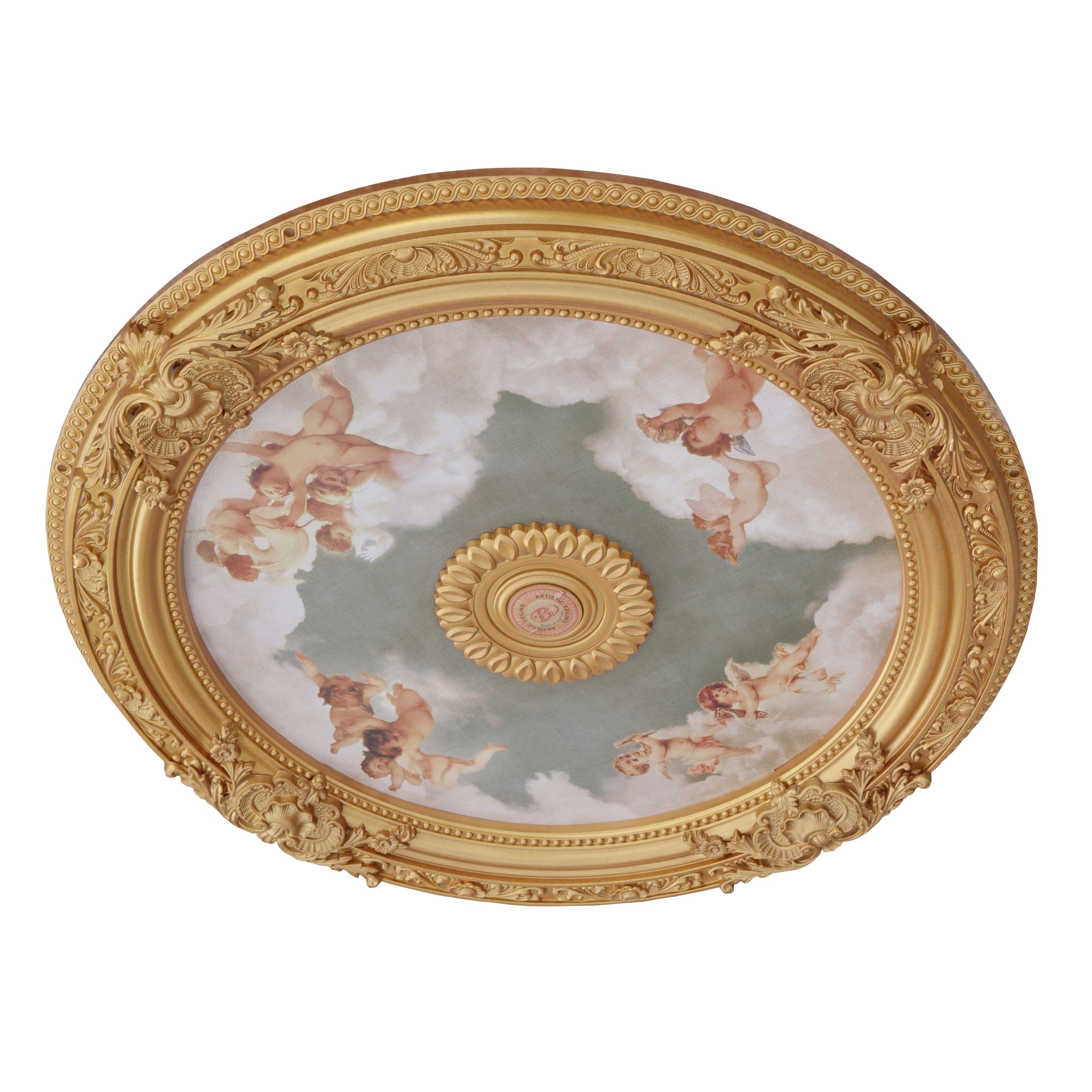 Antrader Split Ceiling Medallion, 2Pcs Round Ceiling Nigeria | Ubuy
