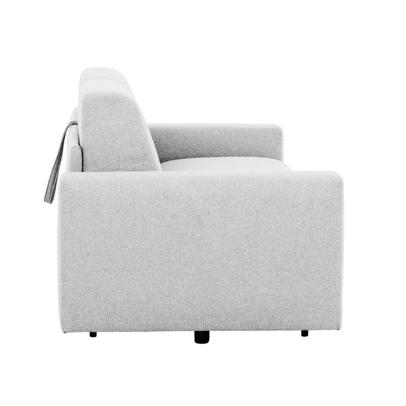 Stearns & Foster® Giotto 78 in. Full Sleeper Sofa with Memory Foam Mattress