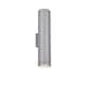 preview thumbnail 1 of 0, Access Lighting Sandpiper - LED Outdoor Round Cylinder Wall Fixture - Medium - Satin Finish - Frosted Glass Diffuser Satin