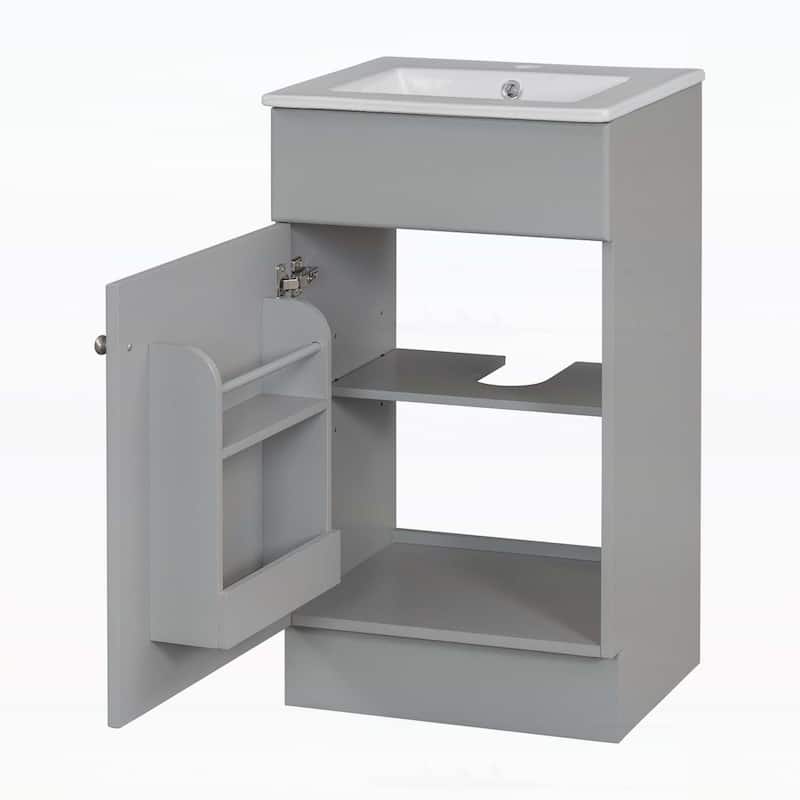 18" Bathroom Vanity with Sink