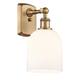 Option Brushed Brass / Glossy White