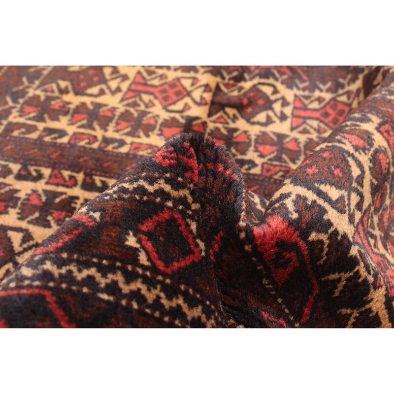 ECARPETGALLERY Hand-knotted Teimani Beige Wool Rug - 3'3 x 4'9