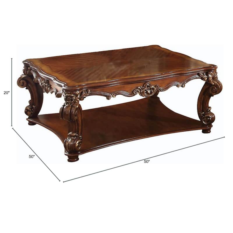 Striking Coffee Table (Square), Cherry
