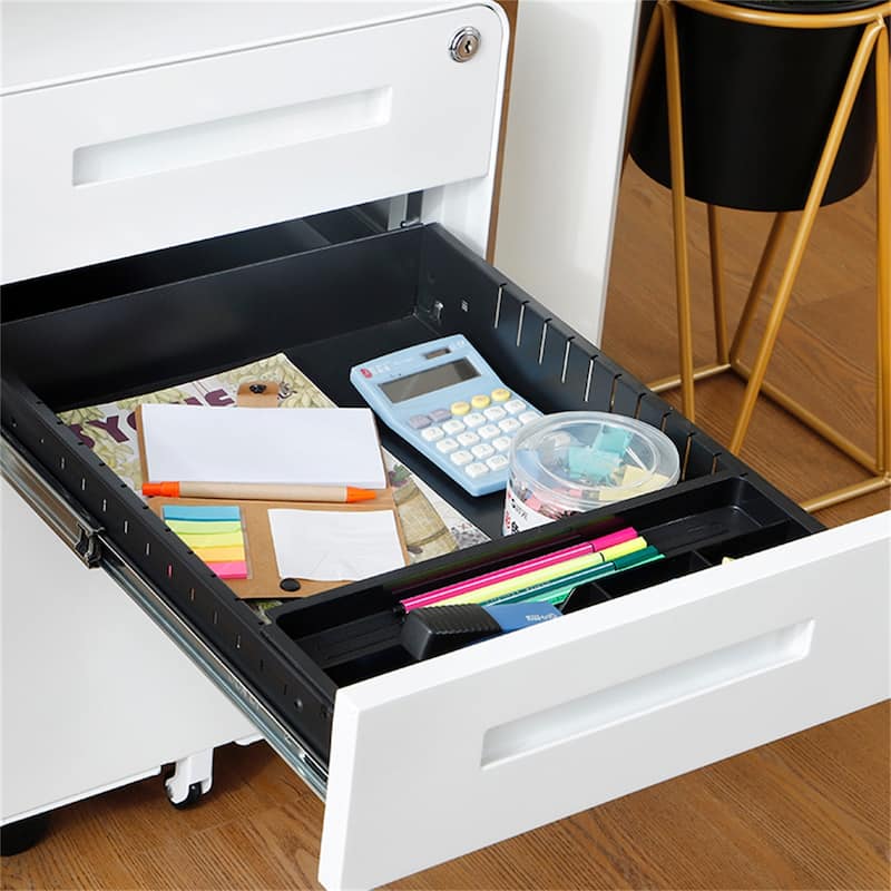 Mobile File Cabinet Under Desk Office,Versatile Storage Cabinet