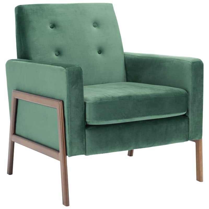 SAFAVIEH Roald Mid-Century Modern Sofa Accent Chair - 29" W x 29" L x 33.5" H