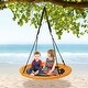 preview thumbnail 5 of 28, Goplus 40" Flying Saucer Tree Swing Indoor Outdoor Play Set Kids