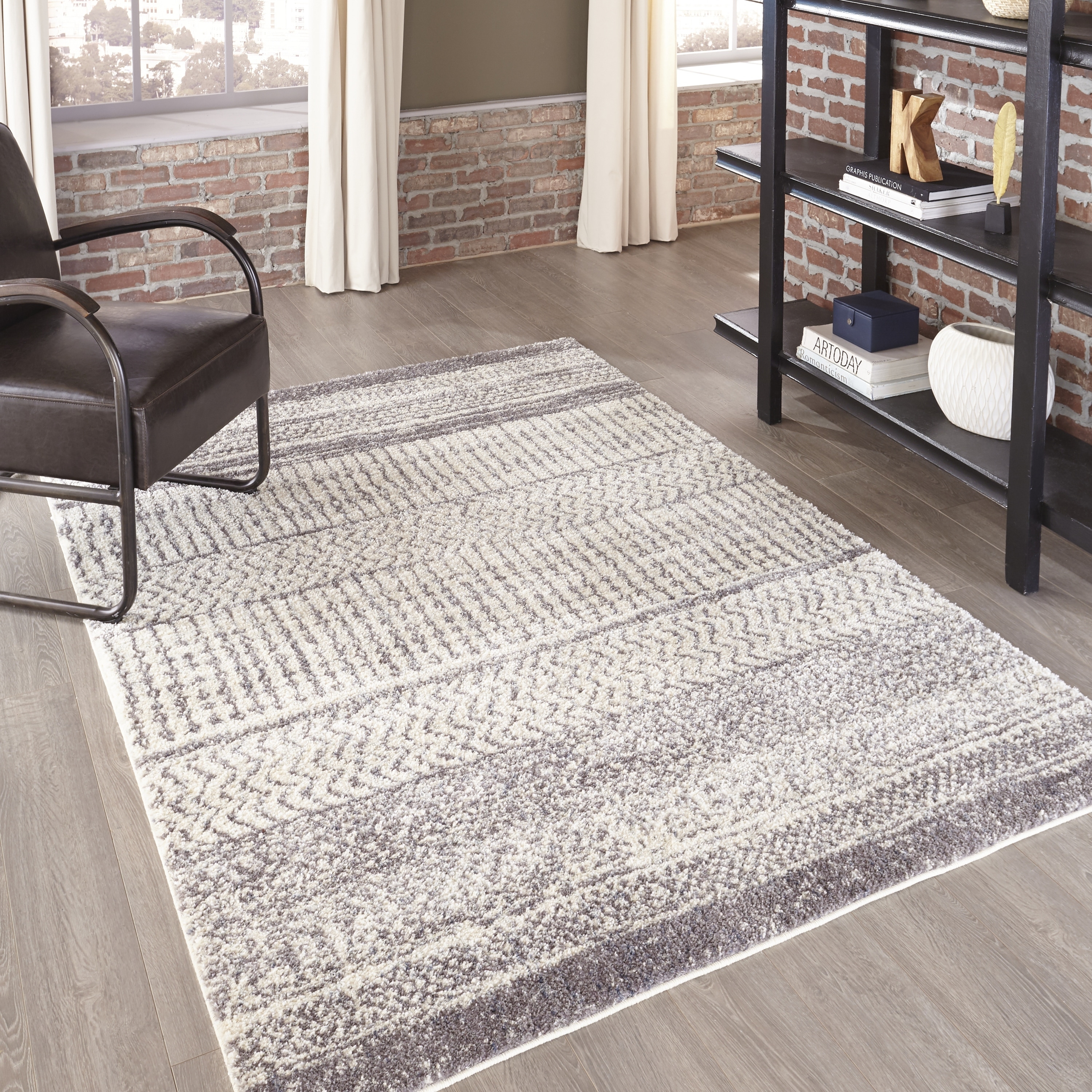 Momeni Lima Polyester Blend Contemporary Area Rug