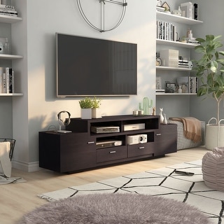 Merc Contemporary Multi-functional Storage TV Console by Furniture of America