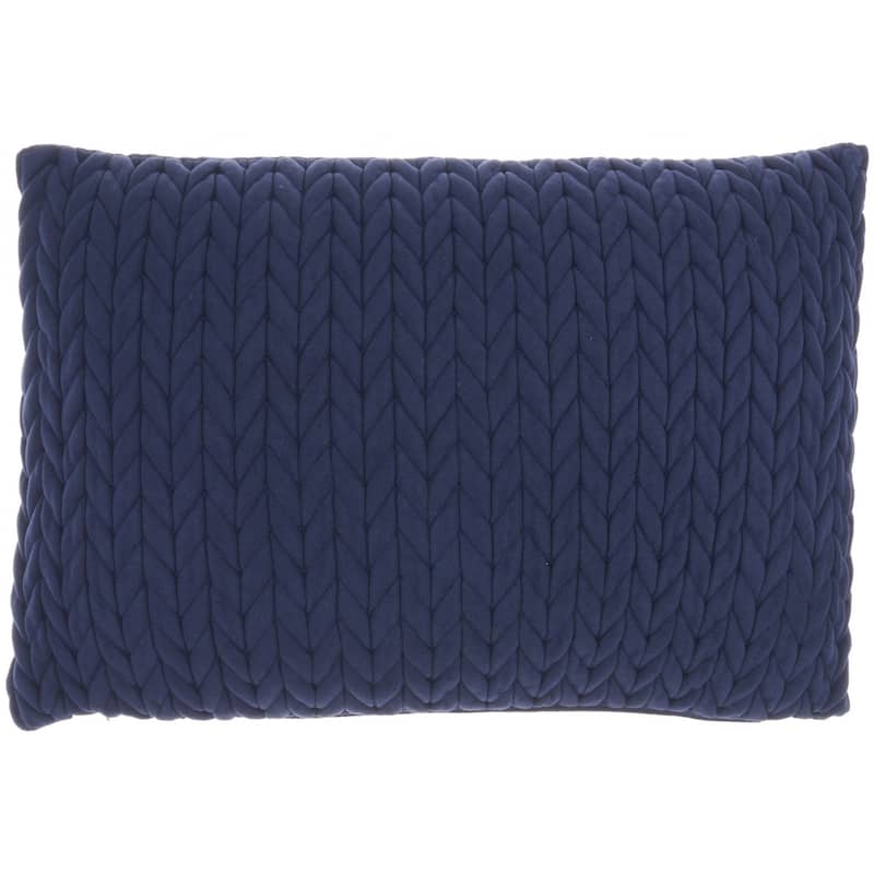 Chunky Braid Lumbar Pillow