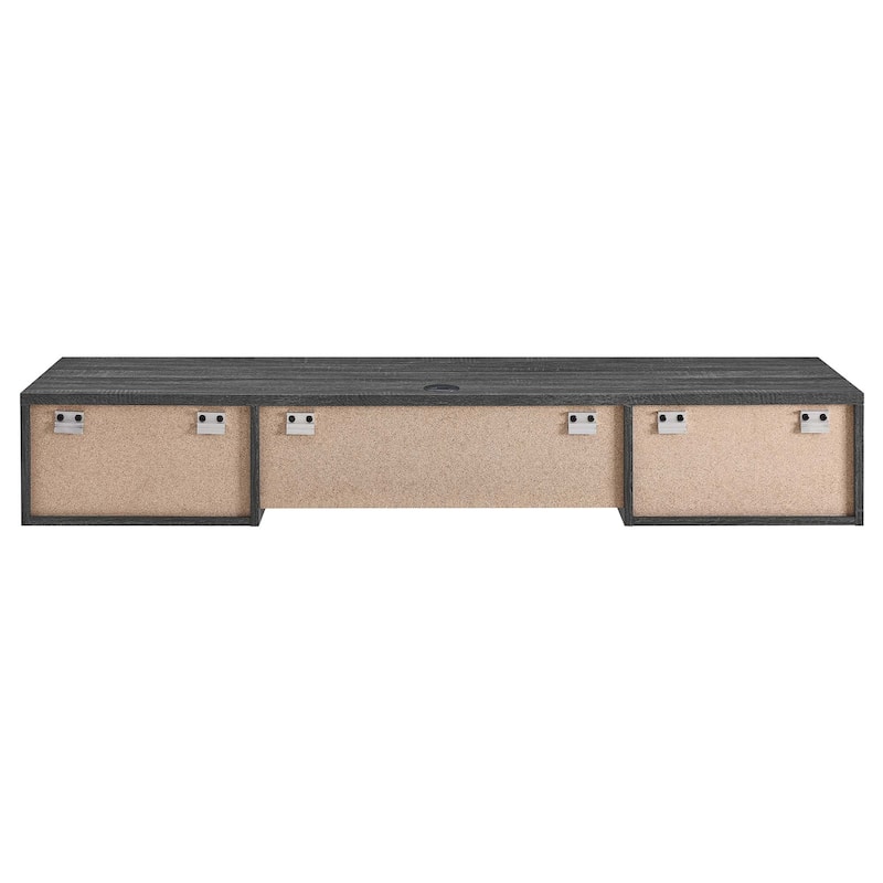 Render Wall Mount Wood Office Desk