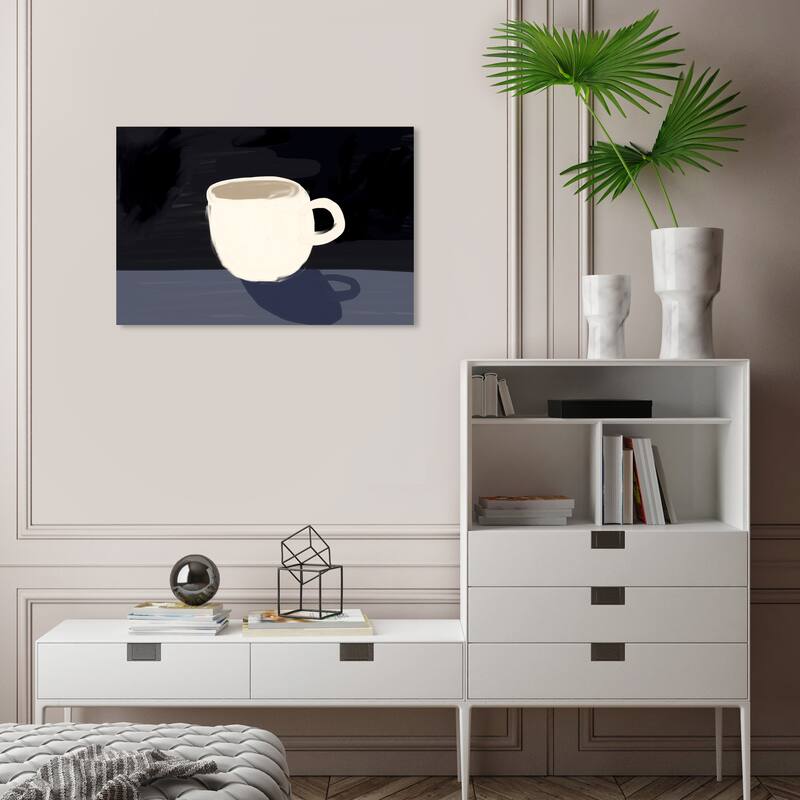 Wynwood Studio Canvas Drinks and Spirits Milk Chocolate White and Cream White Rustic Wall Art Canvas Print - 16 x 24