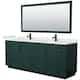 Option Green / White Quartz Top / Matte Black Hardware