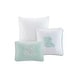 preview thumbnail 12 of 12, Harbor House Coastline Aqua Cotton Duvet Cover Set