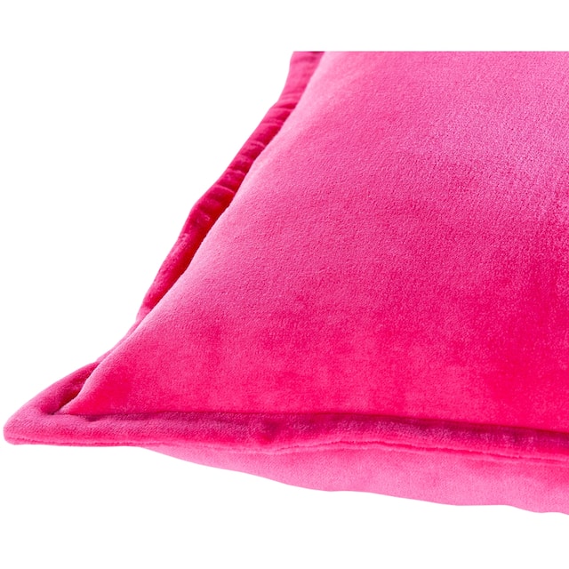 Vianne Solid Cotton Velvet 30-inch Lumbar Throw Pillow
