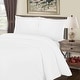 preview thumbnail 5 of 35, Superior 800 Thread Count Cotton Blend Duvet Cover Set White - Full - Queen