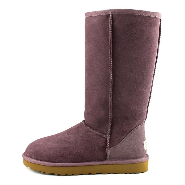 Shop Ugg Australia Classic Tall Women Round Toe Suede Purple Winter Boot Overstock 17982036