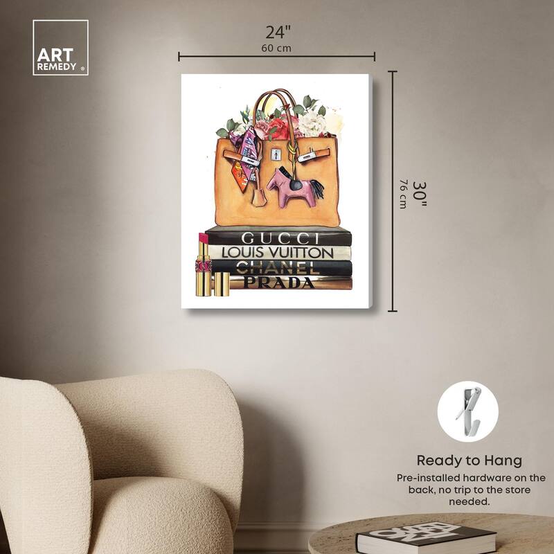 Doll Memories - More than books Canvas by Art Remedy, Gallery Wrapped