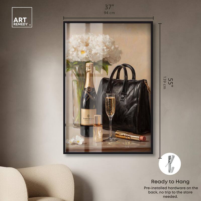 Cheers to Lovely Glam Shadowbox by Art Remedy