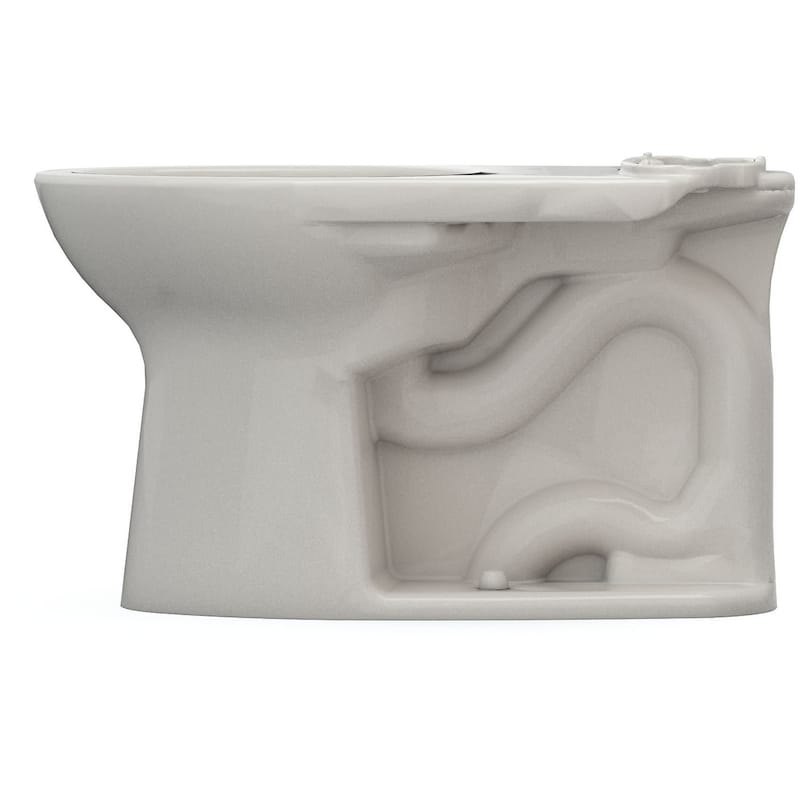 TOTO Drake Elongated Universal Height Tornado Flush Toilet Bowl with