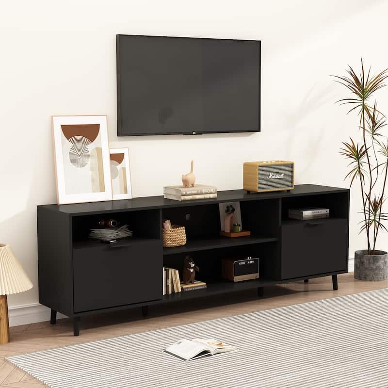 Fireplace TV Stand Electric Fireplace TV Console w/Remote Control