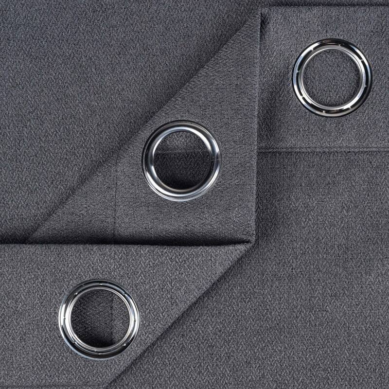 Superior Nyan 100% Blackout Grommet Curtains, Set of 2 Panels