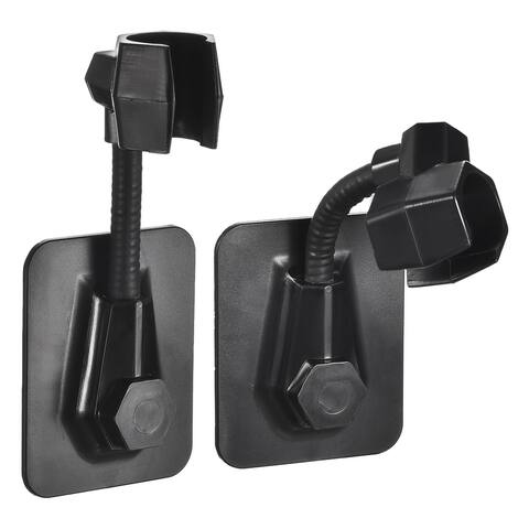 Shower Head Holder,Adjustable Showerhead Holder Adhesive Bracket 2pcs