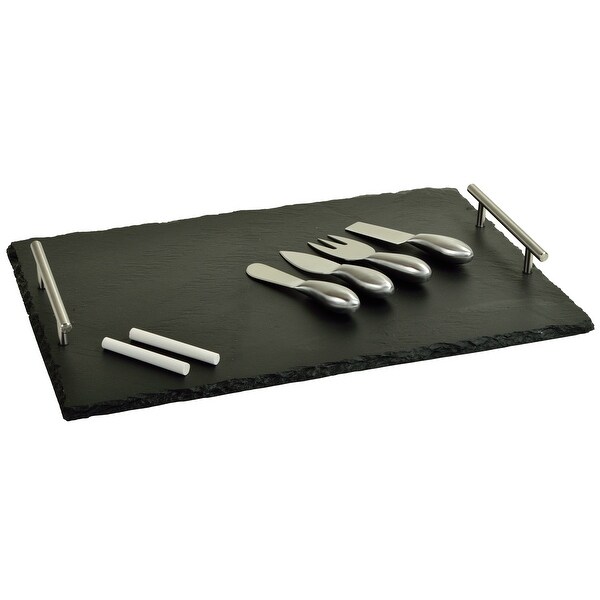 Picnic at Ascot Sardo Plus Rectangle Slate Tray with Tools (CB50). Opens flyout.