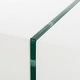 preview thumbnail 9 of 41, SAFAVIEH Jacob Glass Leg Rectangular Coffee Table - 43.3" W x 23.6" L x 15.7" H