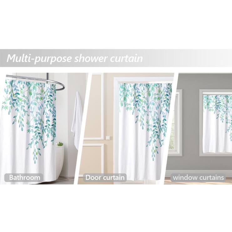 Style Quarters Laurel Shower Curtain Fresh Natural 72X72