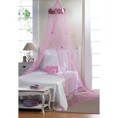 Pink Princess Bed Canopy 16x16x104"