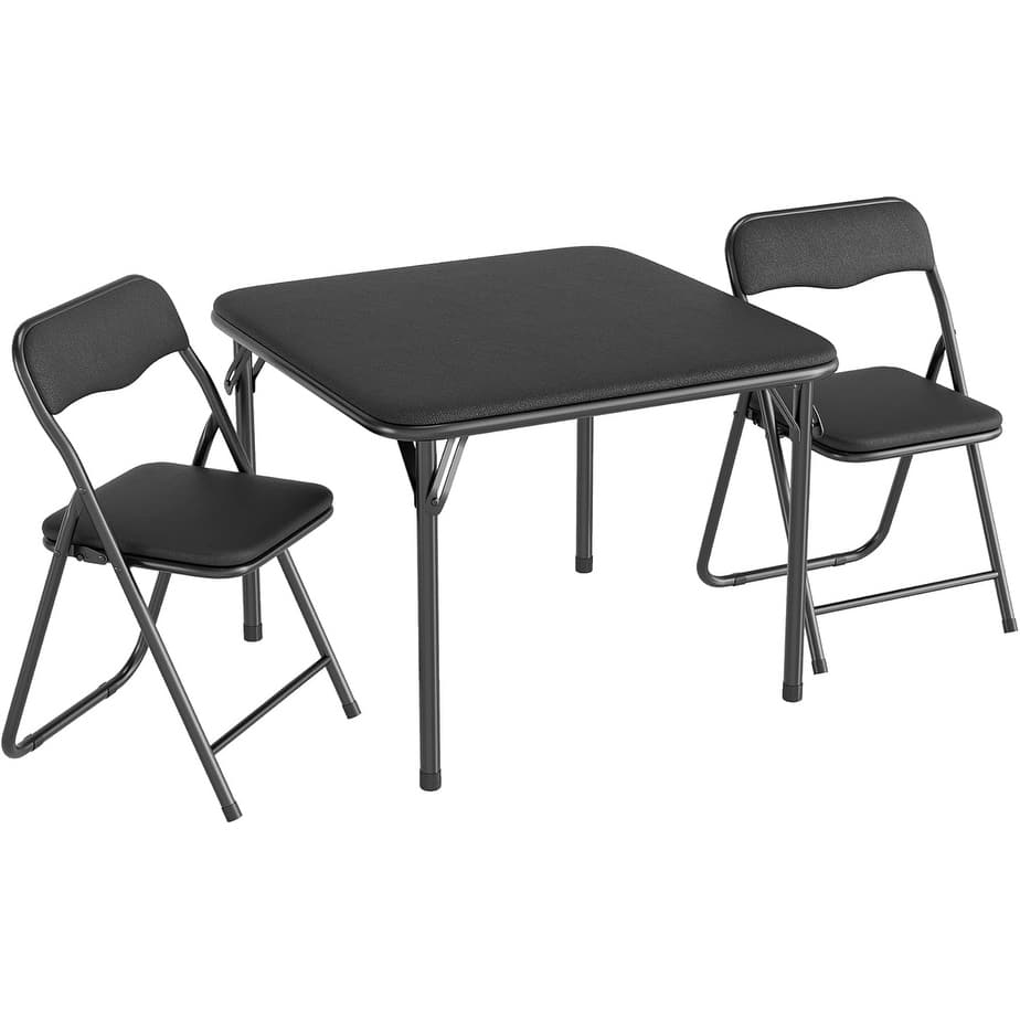 Boys and Girls Folding Table and Chair Set of 3
